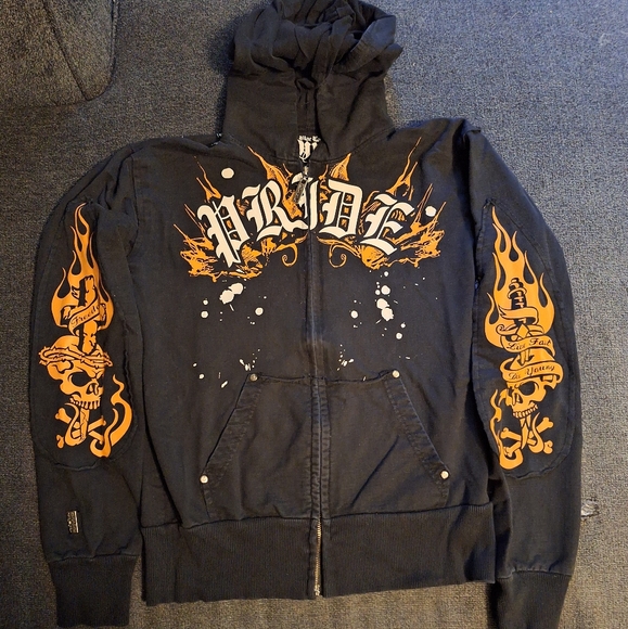 ×[[BL PINK]]× Blac Label PINK graphic zip hoodie. - Picture 3 of 10